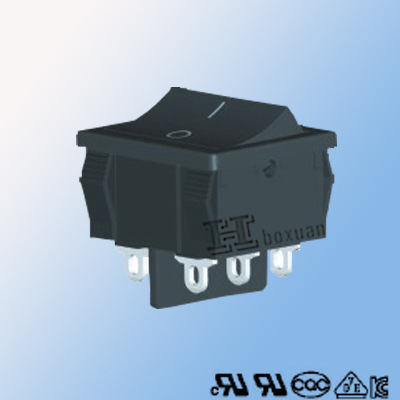 【供應(yīng)由UL CUL VDE CQC認(rèn)證的翹板開關(guān)RS601F-2020012BB】價(jià)格,廠家,圖片,電工開關(guān),深圳市宏博軒科技-